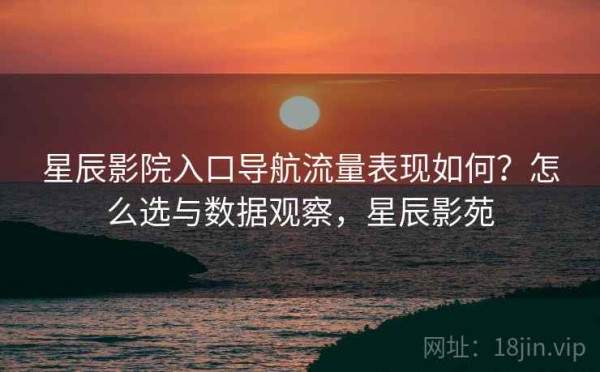 星辰影院入口导航流量表现如何？怎么选与数据观察，星辰影苑