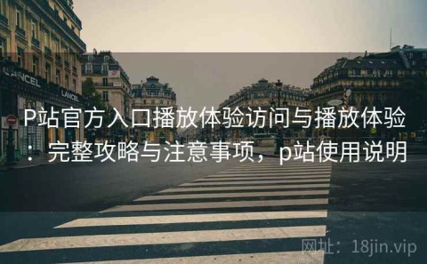 P站官方入口播放体验访问与播放体验：完整攻略与注意事项，p站使用说明