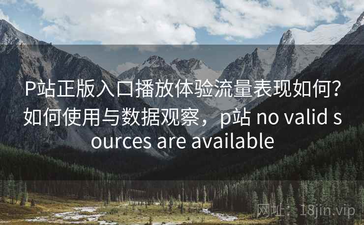P站正版入口播放体验流量表现如何?如何使用与数据观察,p站 no valid sources are available P站正版入口播放体验流量表现如何?如何使用与数据观察,p站 no valid sources are available