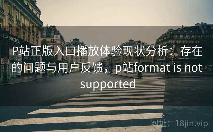 P站正版入口播放体验现状分析：存在的问题与用户反馈，p站format is not supported