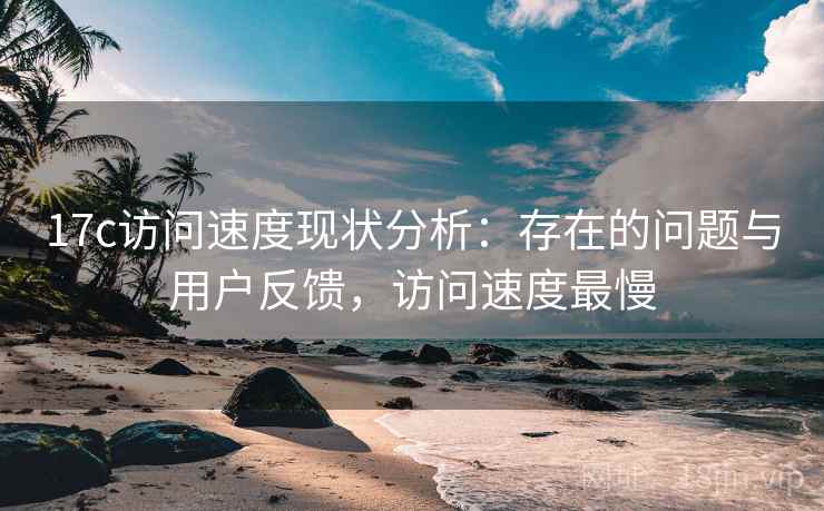 17c访问速度现状分析：存在的问题与用户反馈，访问速度最慢