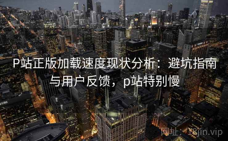 P站正版加载速度现状分析:避坑指南与用户反馈,p站特别慢 P站正版加载速度现状分析:避坑指南与用户反馈,p站特别慢