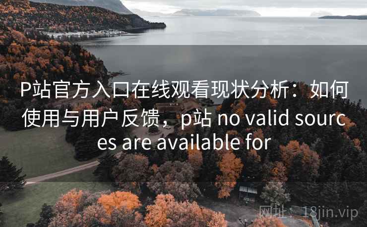 P站官方入口在线观看现状分析：如何使用与用户反馈，p站 no valid sources are available for