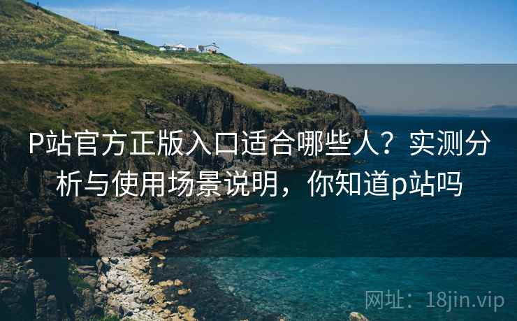 P站官方正版入口适合哪些人?实测分析与使用场景说明,你知道p站吗 P站官方正版入口适合哪些人?实测分析与使用场景说明,你知道p站吗